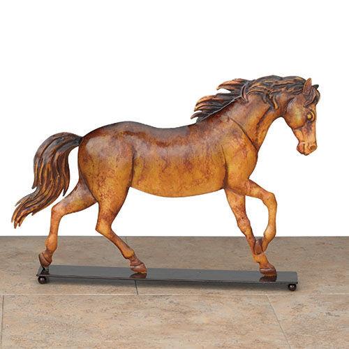 Cantering Horse Art Statue