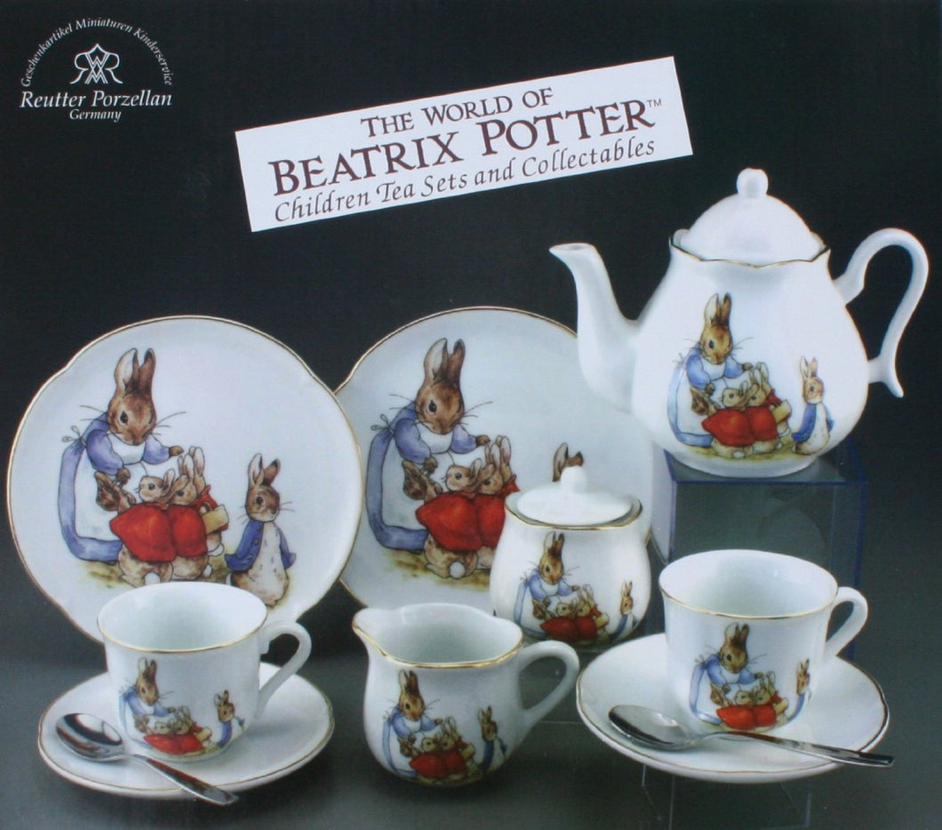 Beatrix Potter Miniature Tea Set in Box