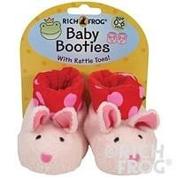Bunny Baby Booties 0-6m