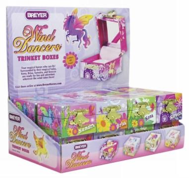 Wind Dancers Trinket Boxes, set of 4