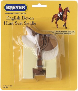 Breyer English Devon Hunt Seat Saddle