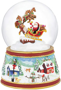 Breyer 2021 Santa's Sleigh Snow Globe