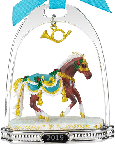 Breyer 2019 Holiday Stirrup Ornament  Minstrel | 2019 Holiday Collection, Limited Edition | Model #700320