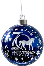 Load image into Gallery viewer, Breyer 70th Anniversary Glass Ball Ornament