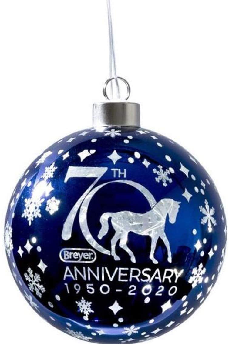 Breyer 70th Anniversary Glass Ball Ornament