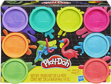 Load image into Gallery viewer, Play Doh 8-Pack NEON