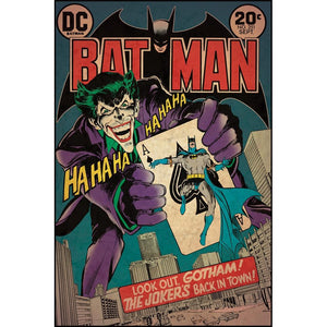 Batman & The Joker Comic Cover Giant Wall Decal