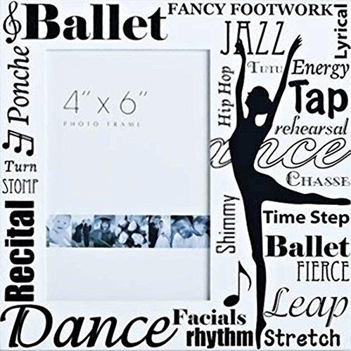 Ballet Collection 8 by 8-Inch All Dance Decorative Photo Frame