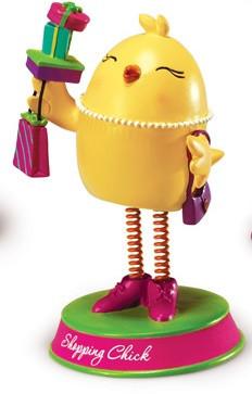 Charming Chicks Figurine - Shopping Chick