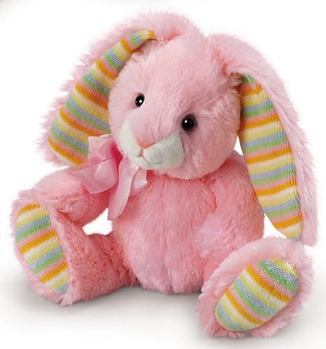 Stripe Bunny-Pink
