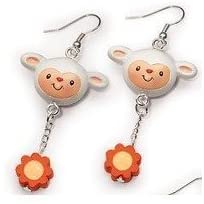 Charming Eggcessories Earrings- Lamb