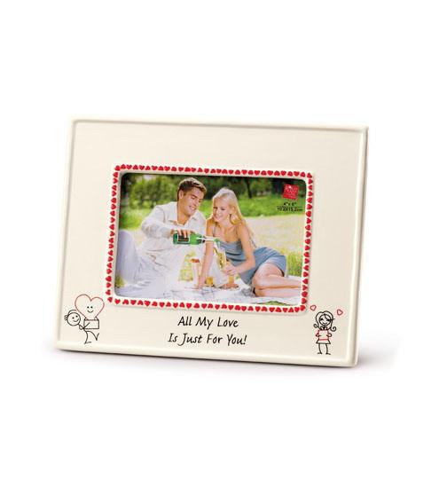 Lines of Love Photo Frame-All My Love