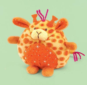 Glitter Bellies-Orange Giraffe