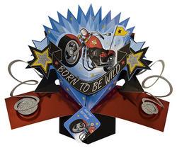 Pop Up Card-Born to Be Wild Motorbikes