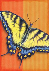 David T. Sands Garden Flag- Butterfly