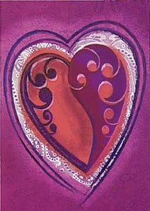 David T. Sands Estate Flag- Heart