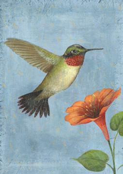 David T. Sands Estate Flag - Hummingbird Large