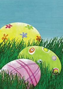 David T. Sands Easter Estate Flag- Easter Eggs
