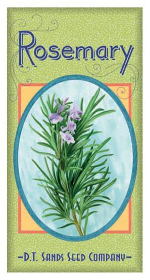 David T. Sands Herbs Mini Flag - Rosemary