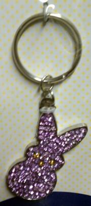 Peeps Purple Keychain - Bunny