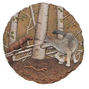 Wild Life Wall Plaque- Wolf Pup
