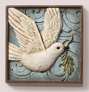 Magnetic Stepping Stone Plaque-Dove