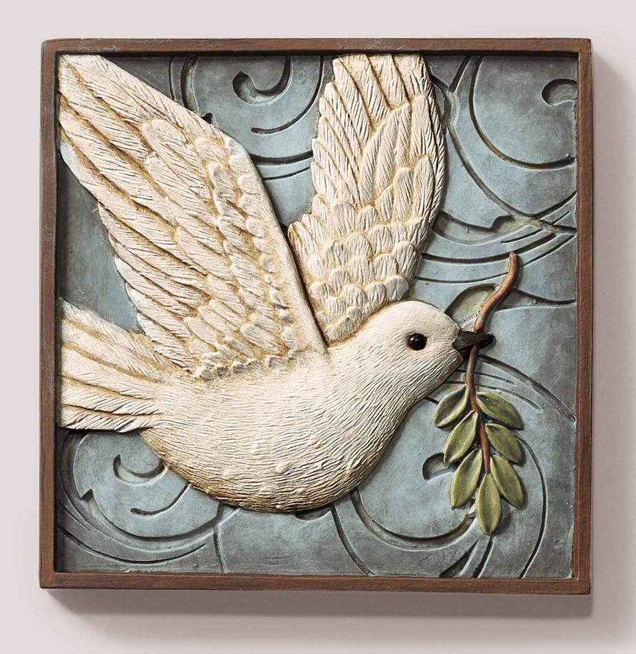 Magnetic Stepping Stone Plaque-Dove