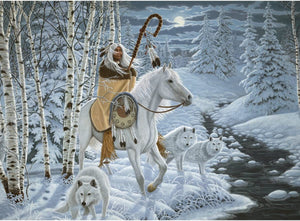 ROYAL BRUSH Paint by Number Kit, Whispering Winds