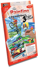 Load image into Gallery viewer, Royal &amp; Langnickel Painting by Numbers Junior 3-Piece Art Activity Kit, Outdoor Set