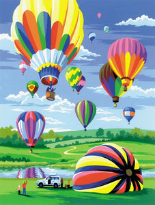 Royal & Langnickel Painting by Numbers Junior 3-Piece Art Activity Kit, Outdoor Set