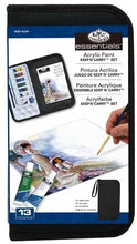 Load image into Gallery viewer, Royal &amp; Langnickel Acrylic Paint Essentials Keep N&#39; Carry Set