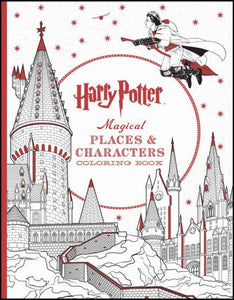Harry Potter Magical Places & Character Poster Coloring Book