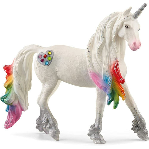 Schleich Rainbow Love Unicorn Stallion Toy Figure