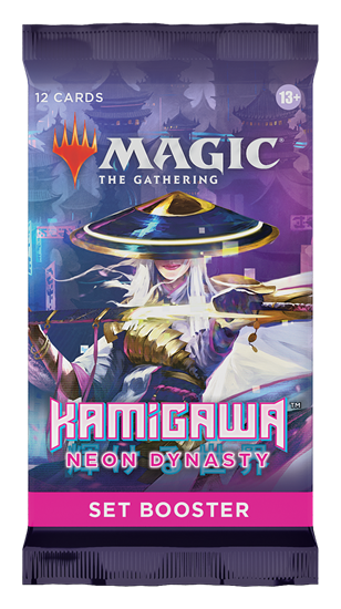 Magic the Gathering Kamigawa: Neon Dynasty Set Booster Pack