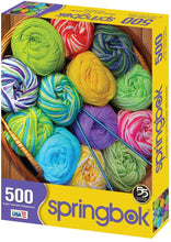 Load image into Gallery viewer, Springbok COLORFUL YARN 500pc JIGSAW Puzzle