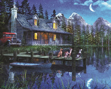 Load image into Gallery viewer, Moonlit Night 1000 PIECE JIGSAW PUZZLE