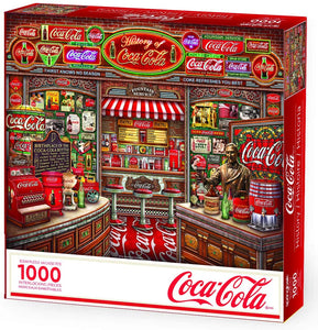 Springbok Coca Cola History 1000pc JIGSAW PUZZLE