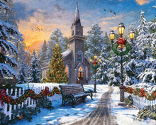 Load image into Gallery viewer, Springbok 1000 Piece Jigsaw Puzzle Holiday Church