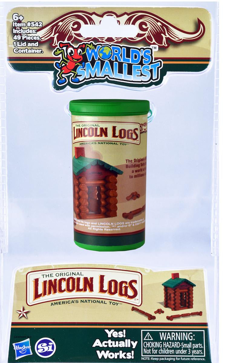 World's Smallest Lincoln Logs