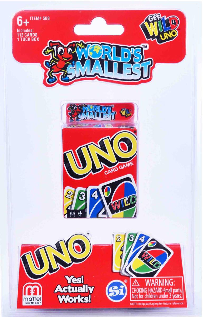 World's Smallest Uno Card Game