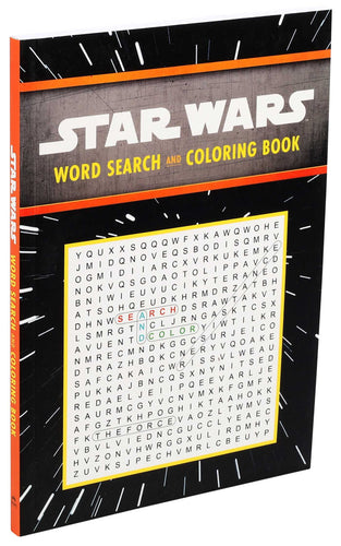 STAR WARS: WORD SEARCH AND COLORING BOOK