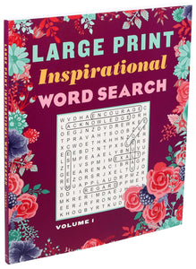 Large Print Inspirational Word Search Volume 1