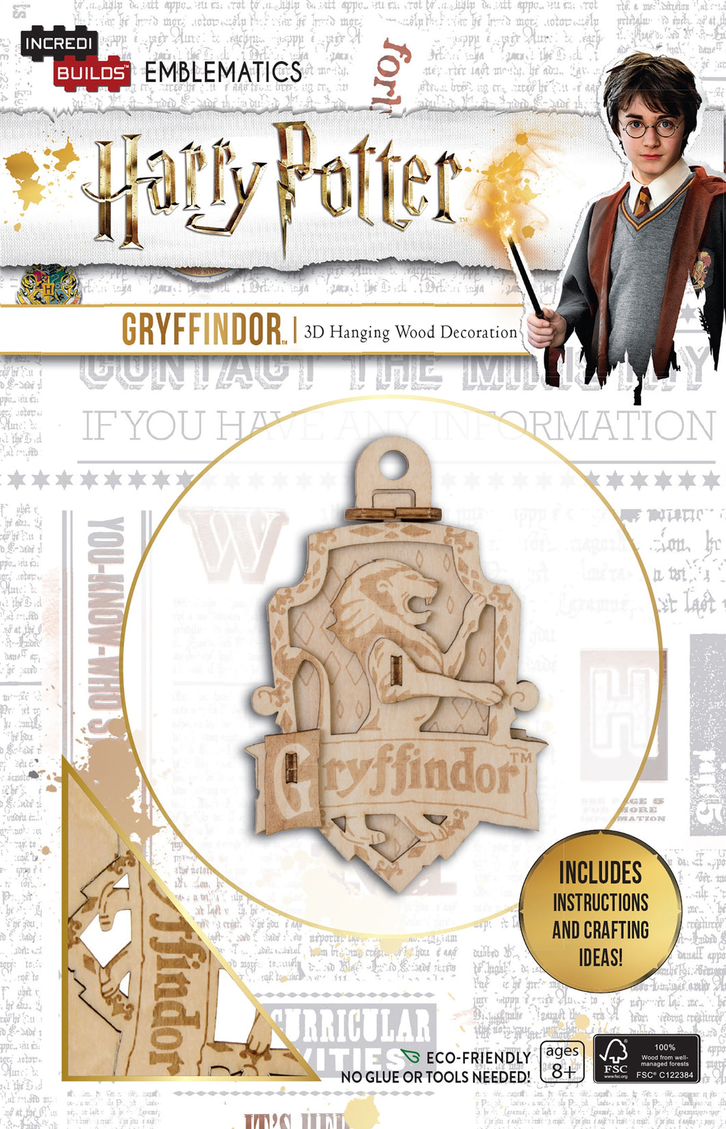 INCREDIBUILDS EMBLEMATICS: HARRY POTTER: GRYFFINDOR