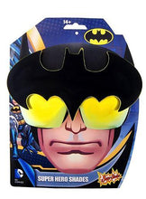 Load image into Gallery viewer, Officially Licensed Batman Bat Sunstaches Sun Glasses