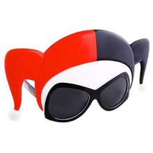 Load image into Gallery viewer, Harley Quinn Face &quot;DC Comics&quot; Sunstaches
