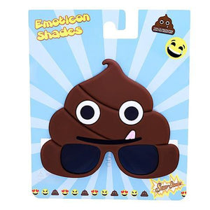 Officially Licensed Emogie Poo Sunstaches Sun Glasses - Freedom Day Sales