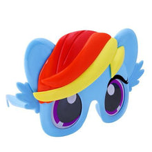 Load image into Gallery viewer, Rainbow Dash My Little Pony Sunstaches Sun Glasses