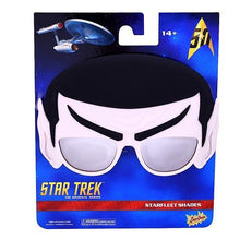 Load image into Gallery viewer, Officially Licensed Star Trek Mr Spock Sunstaches Sun Glasses