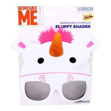 Load image into Gallery viewer, Officially Licensed Despicable Me Fluffy Sunstaches Sun Glasses
