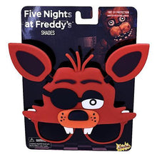 Load image into Gallery viewer, Officially Licensed Freddy Foxy Fox Sunstaches Sun Glasses